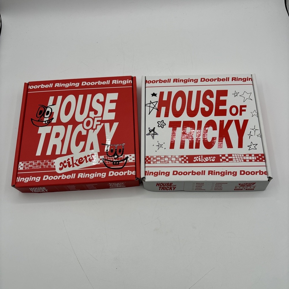 xikers - 1st Mini Album - House Of Tricky : Doorbell Ringing 2 CD‎ Set Lot of 2